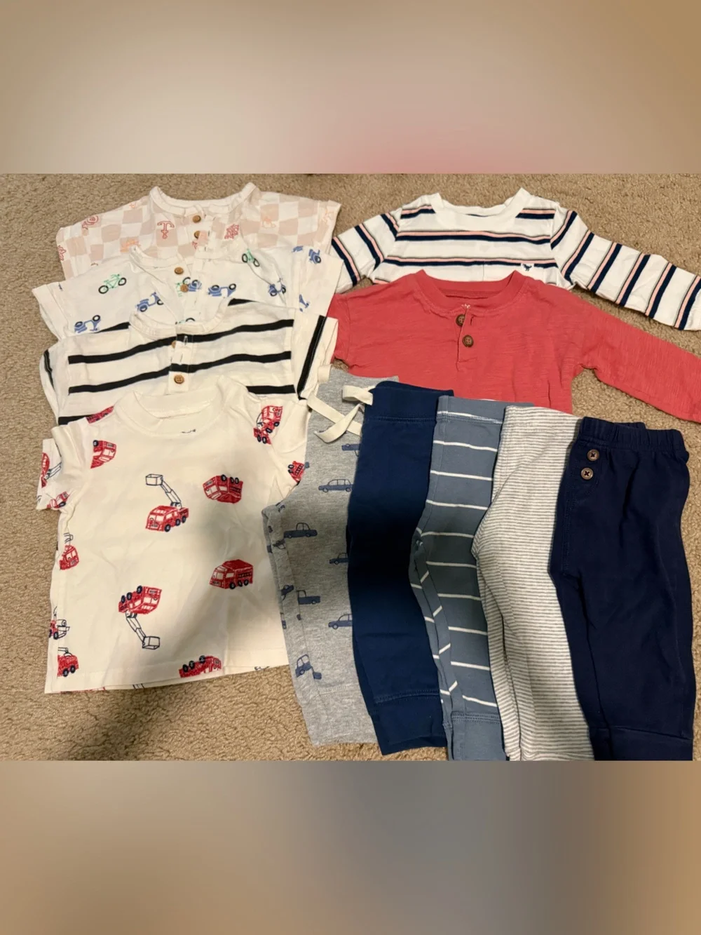 6-9 month like new baby clothes lot